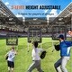 preview thumbnail 7 of 9, Baseball Softball Pitching Net 9 Hole Strike Zone Trainer with Stakes