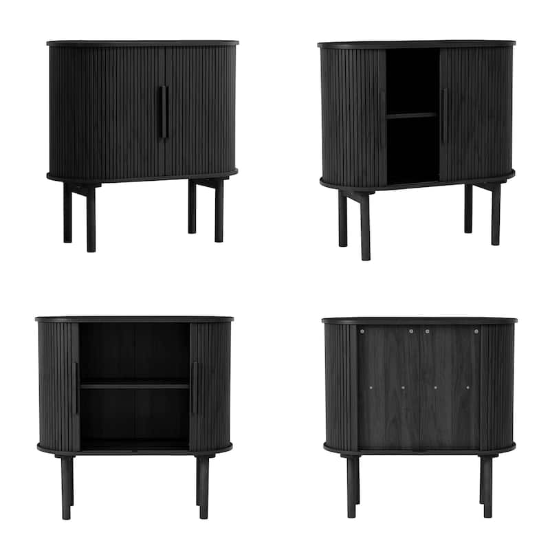 31.5in.W Sliding Door Sideboard/Buffet Cabinet