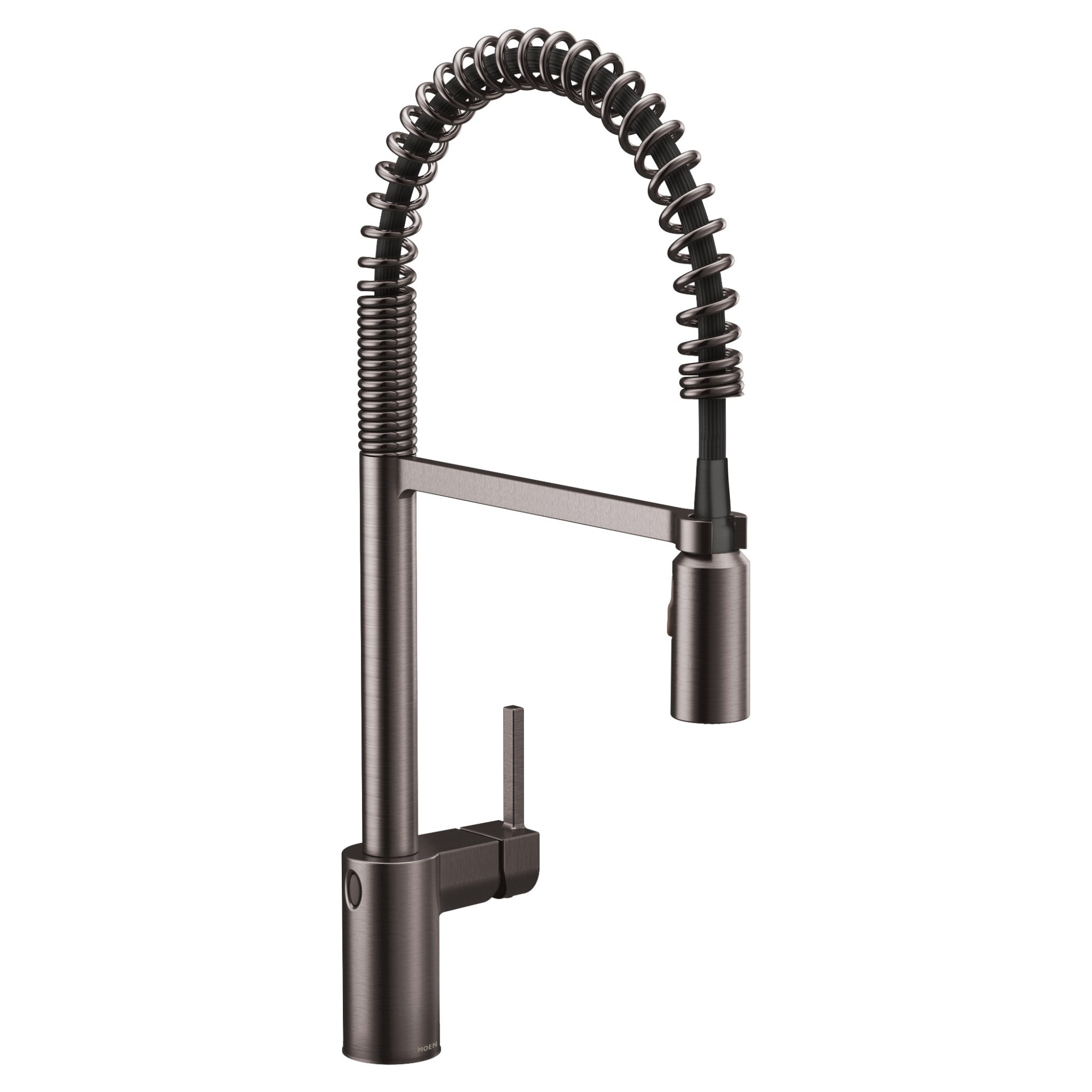 Shop Moen One Handle Pulldown Kitchen Faucet Black Stainless 5923ewbls Overstock 31628706