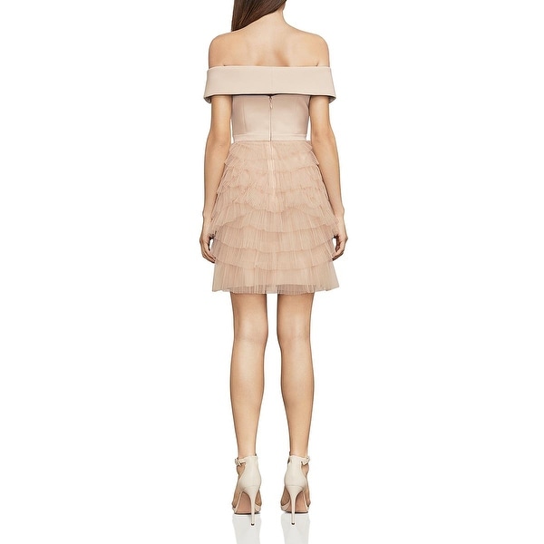 bcbg tiered dress