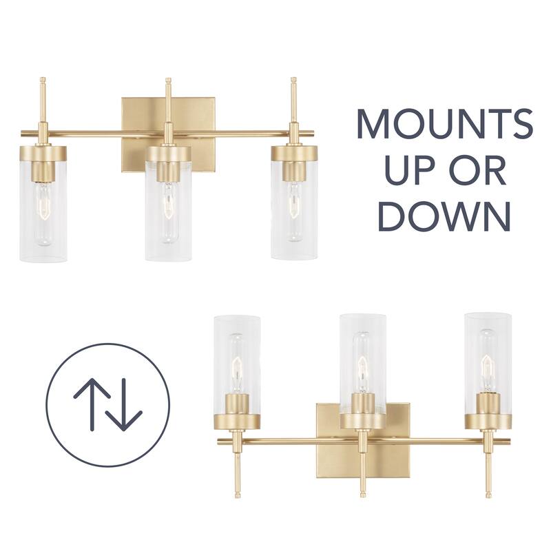19-inch 3-light Bath/ Vanity Fixture