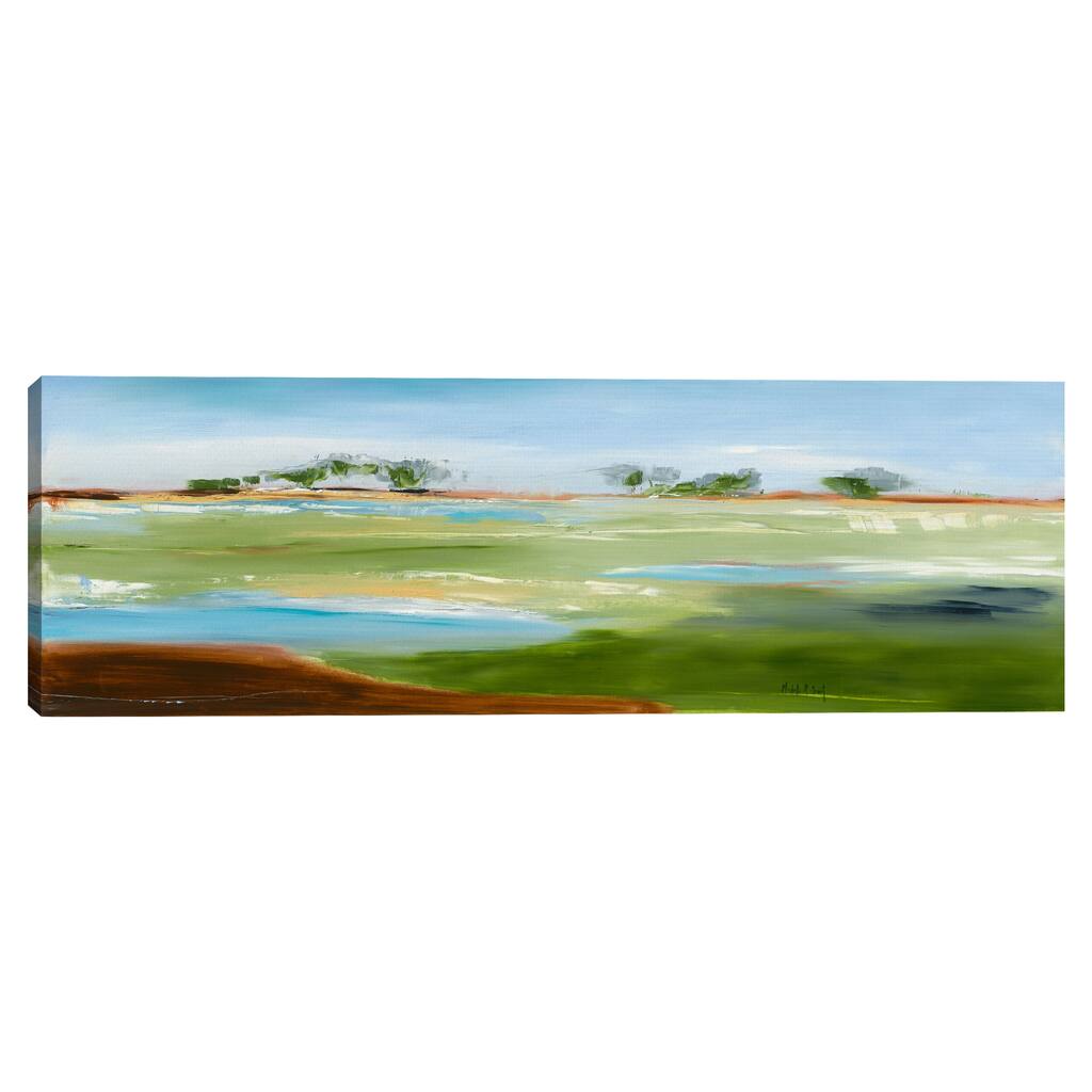 Green Pastures Canvas Art Print