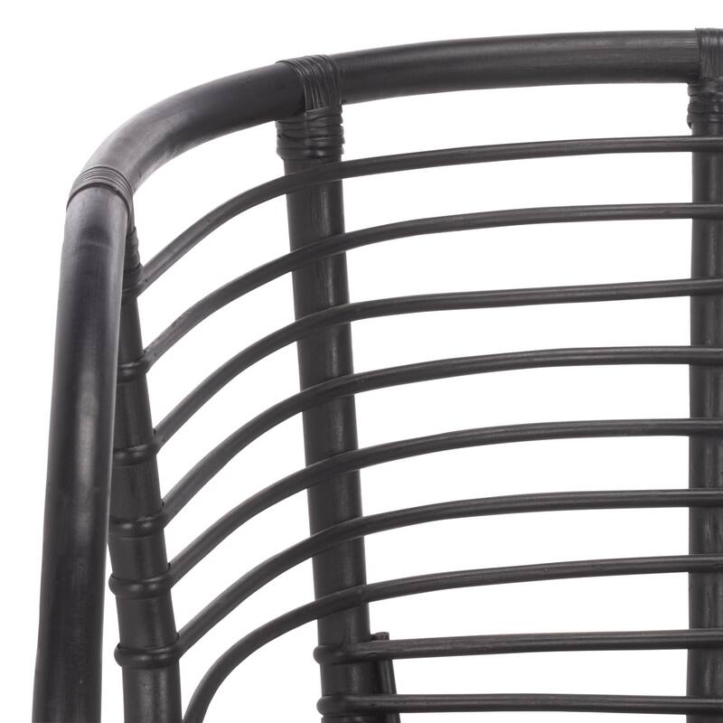 SAFAVIEH Home Valeriya Woven Rattan Arm Chair - 28"W x 26"D x 29"H