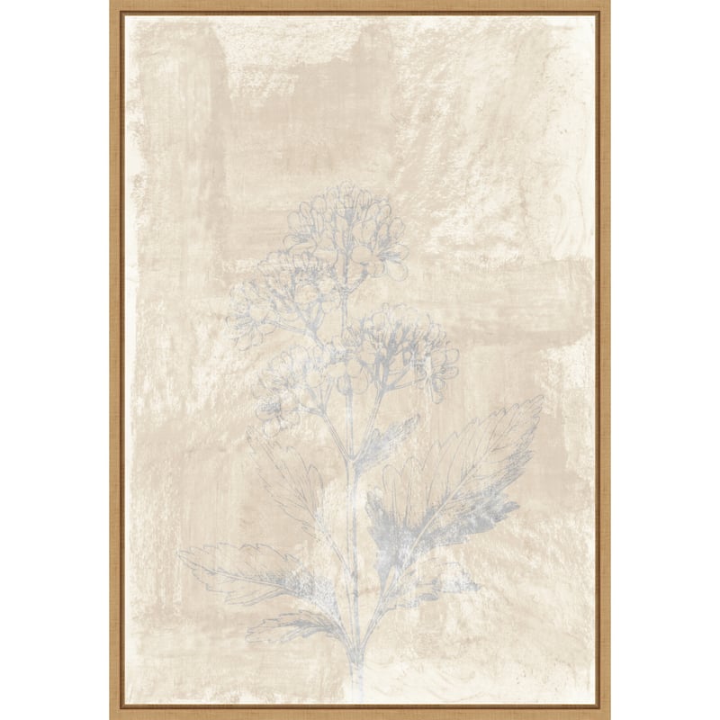 Woodsia No. 3 by Cartissi (23 x 33 in.), Framed Canvas Wall Art Print