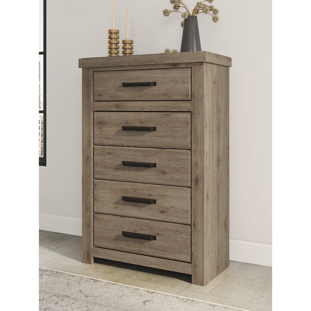 Signature Design by Ashley Contoura Light Brown Chest of Drawers