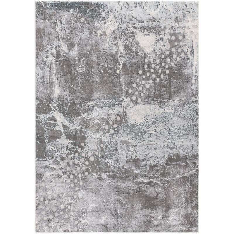 HomeRoots Abstract Modern Rectangle Area Rug - 147.00 in. x 108.00 in. x 0.80 in.