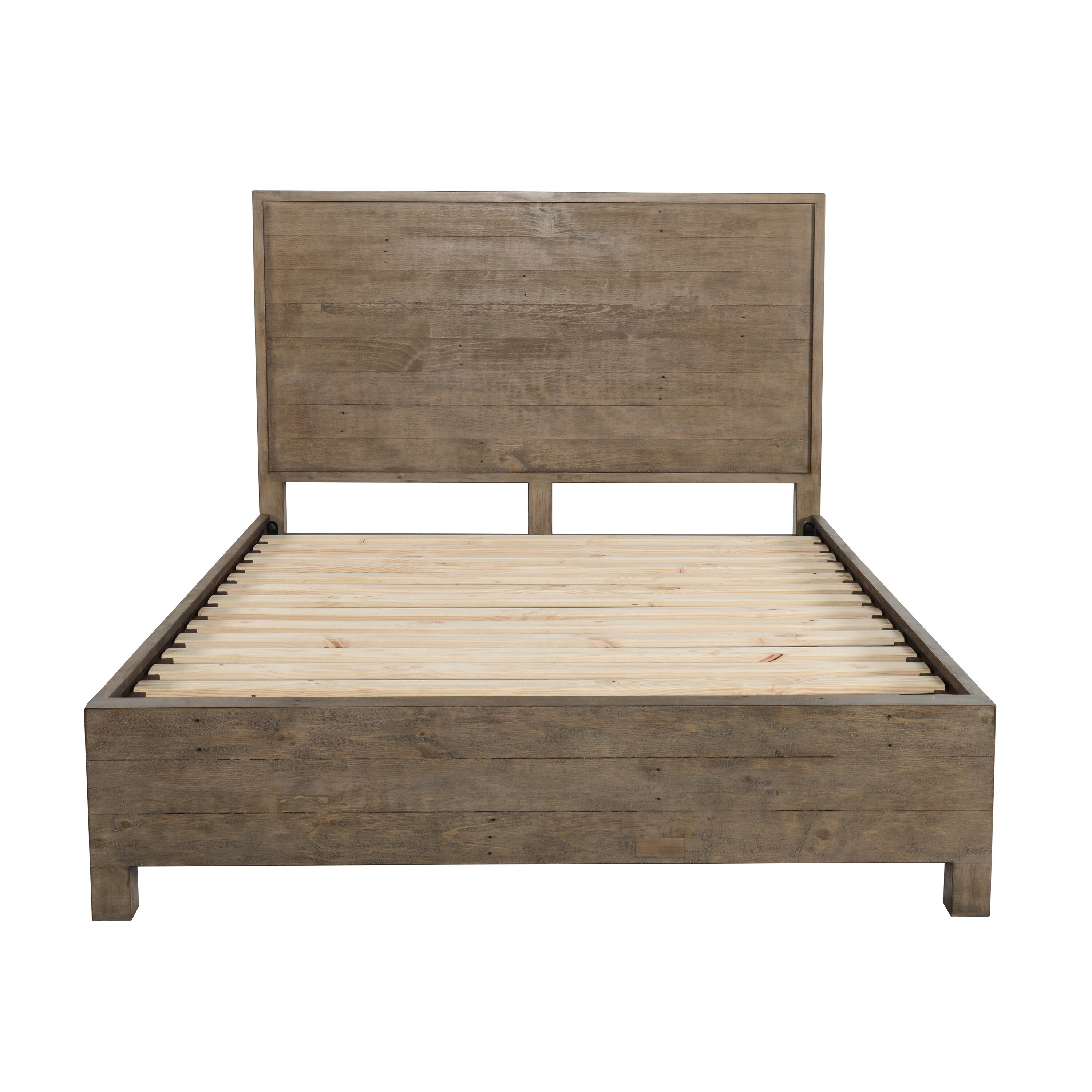 Plank Style 80 Inch Eastern Bed with High Profile - On - Overstock - 31836344