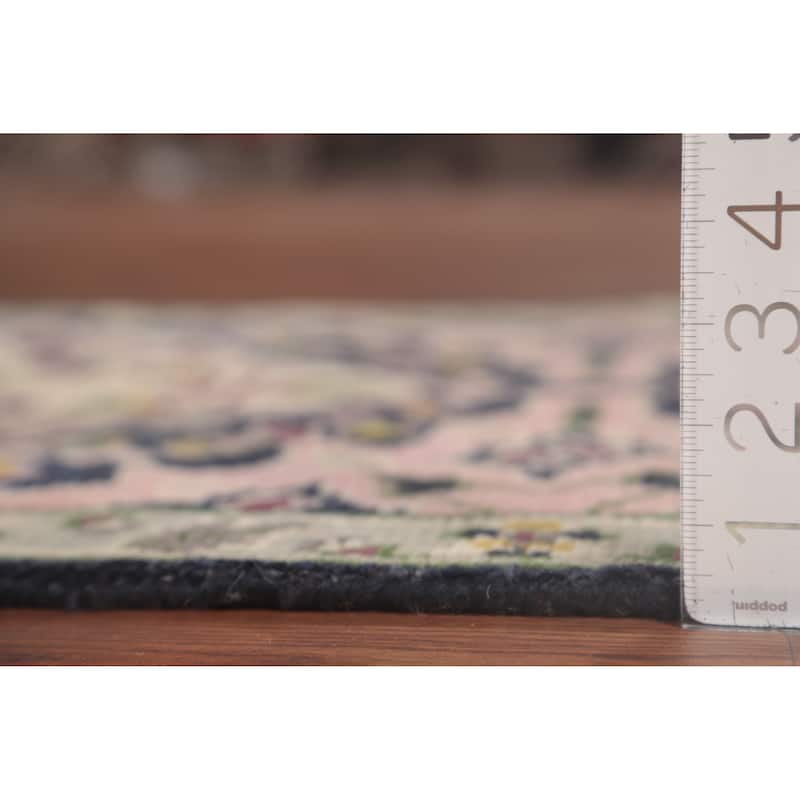 Pink Heriz Serapi Oriental Runner Rug Wool Carpet - 2'7"x 7'11"
