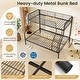 preview thumbnail 18 of 19, Space-Saving Twin Over Full Bunk Bed with Ladder, Full-Length Guardrails, Modern Design