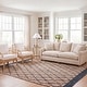 preview thumbnail 3 of 125, SAFAVIEH Handmade Natural Fiber Bethia Casual Jute Trellis Rug