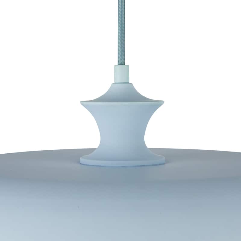 Alora Lighting PD557015 Minori 16" Wide Pendant with Metal and Opal