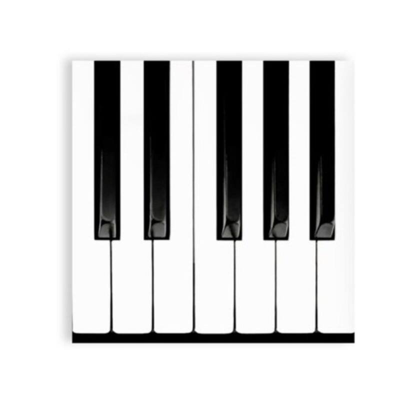 Piano Keys Coasters Set of 4