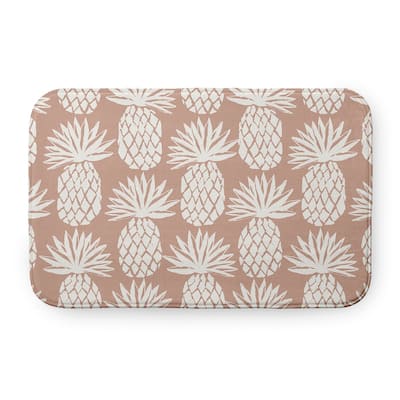 Pineapple Pattern Bathmat