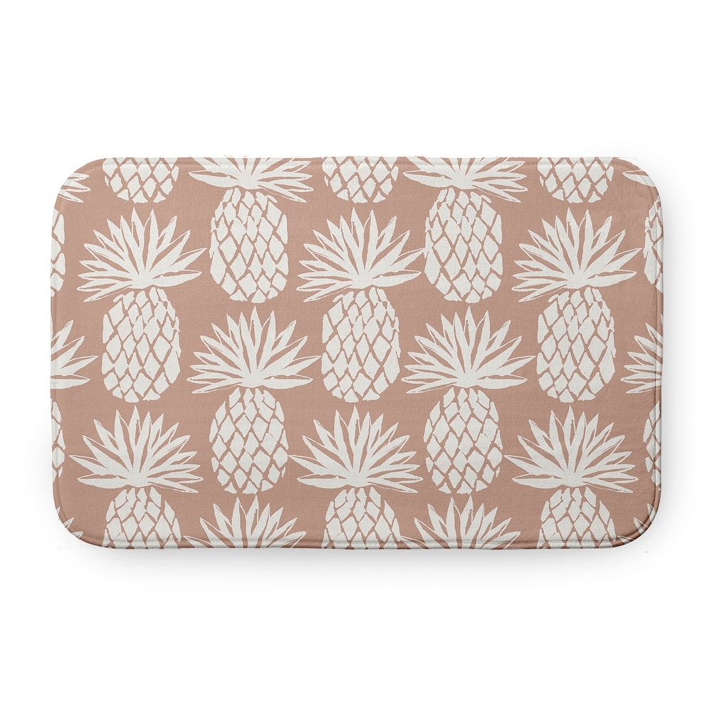 Pineapple Pattern Bathmat