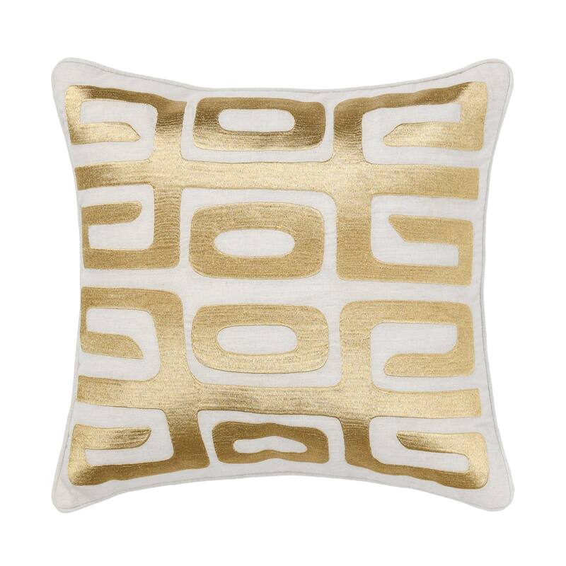 Villa by Classic Home Zelo Linen Blend Throw Pillow