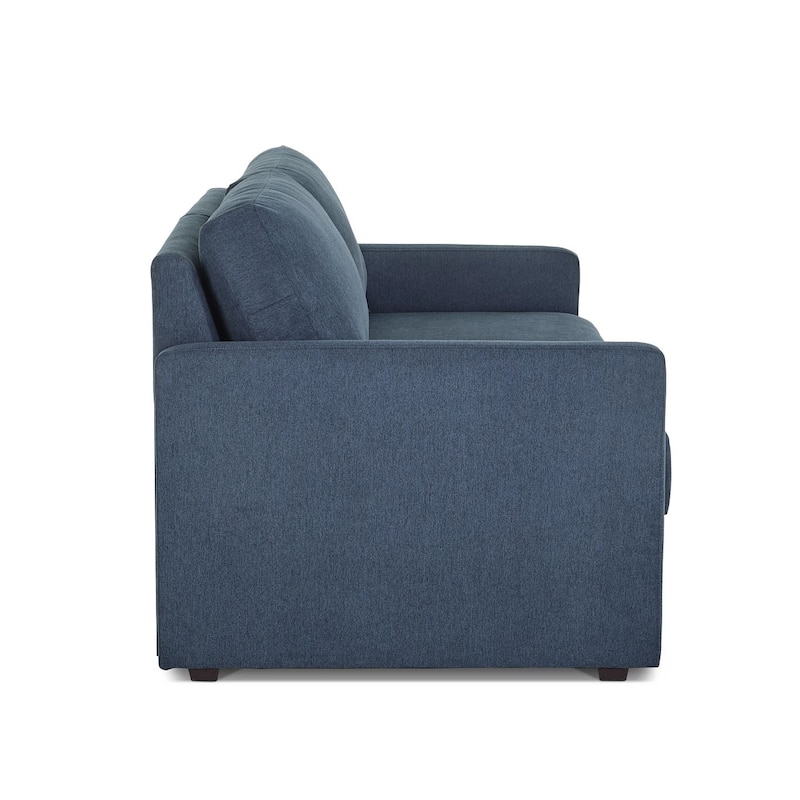 Flex 68" Square Arm Modular Loveseat by Flexsteel - 70" x 35" x 37"