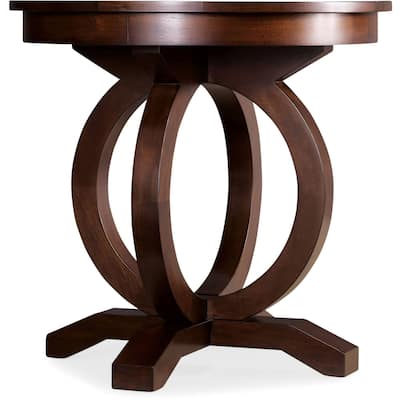 Hooker Furniture 26 Inch Wide Hardwood Accent Table from the Kinsey