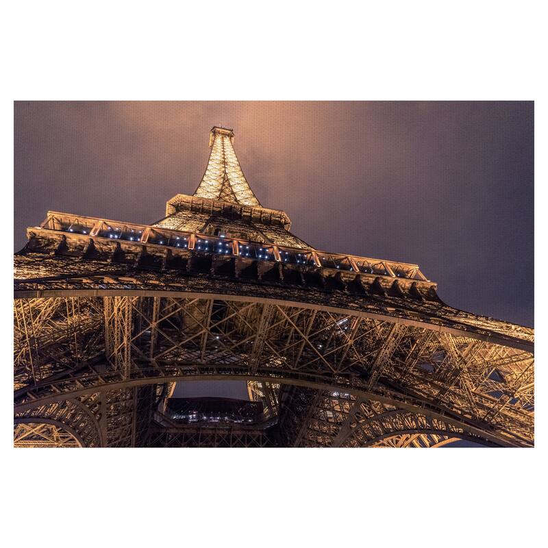 Twilight Eiffel by Chris Coudron Canvas Art Print