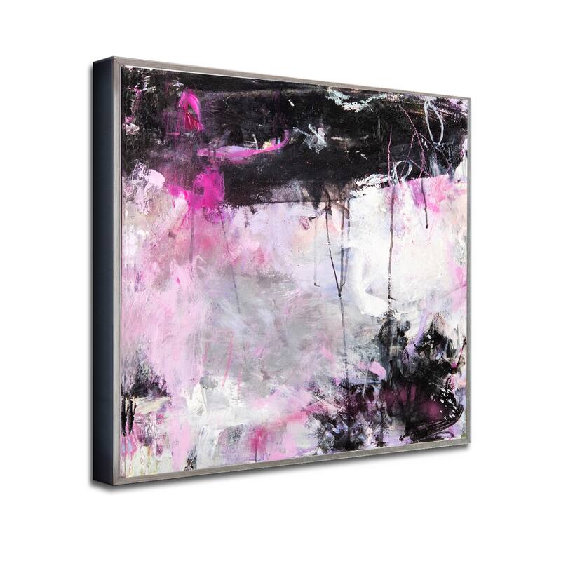 'Meet Me at the Pink Motel' Framed Wall Art by Patricia Schwimmer