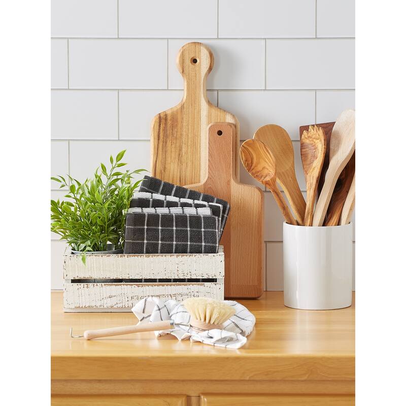 DII Artichoke Combo Windowpane Dishcloth (Set of 6)