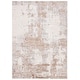 preview thumbnail 16 of 19, SAFAVIEH Whisper Haretina Modern Abstract Rug 8' x 10' - Beige/Light Grey - Rectangle