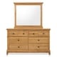 preview thumbnail 23 of 22, Furniture of America Wellington Farmhouse Natural Oak 4-Piece Wood Kids Bedroom Set
