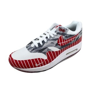 Nike Men's Air Max 1 Latino History Month WhiteUniversity Red Los Primeros AH7740 100 | Shopping The Best Deals on Athletic Nike Air Max 1 Latino History Month WhiteUniversity Red Los Primeros AH7740 100 Men's Size 4