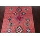 preview thumbnail 4 of 17, Tribal Moroccan Oriental Area Rug Hand-knotted Geometric Wool Carpet - 5'10" x 10'0"