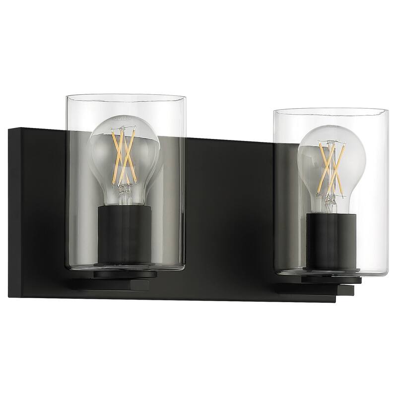 Access Lighting Oslo 2 Light LED Vanity - Matte Black - Matte Black