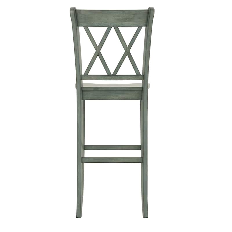Eleanor X Back Bar Height Chairs (Set of 2) by iNSPIRE Q Classic
