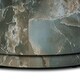 preview thumbnail 7 of 15, Poly & Bark Treso Round Concrete Coffee Table with Marble Finish