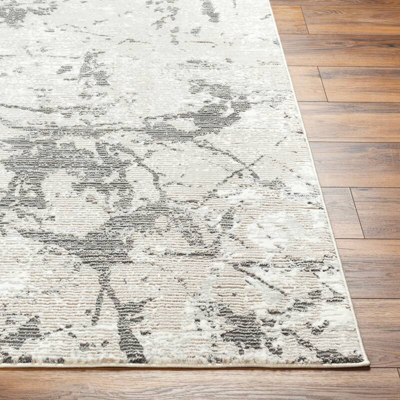 Livabliss Alder Machine Washable Abstract Area Rug
