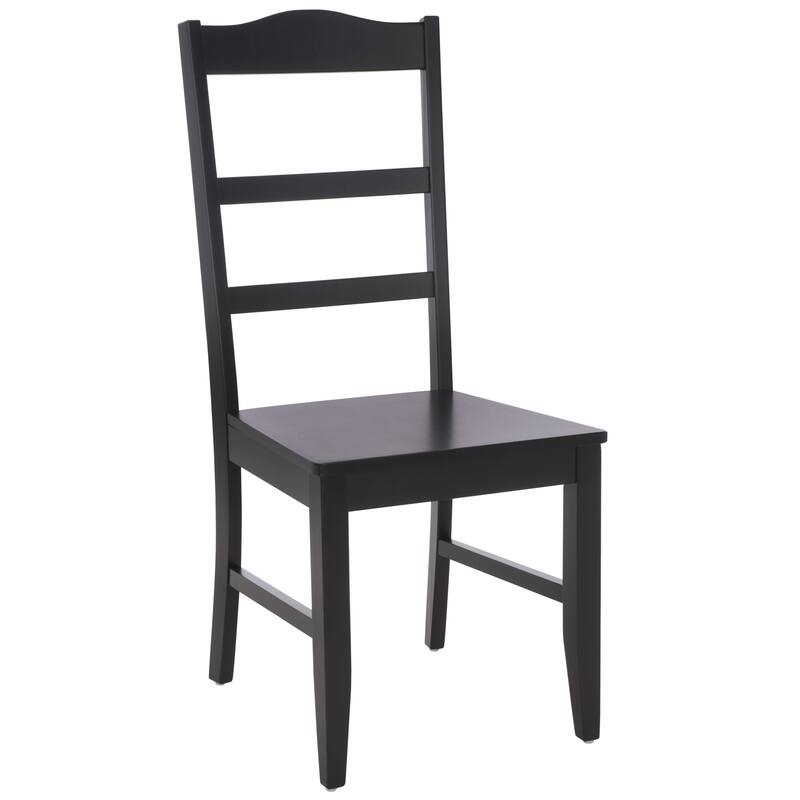 SAFAVIEH HOME Svetlana Ladder Back Side Chair - 18"W x 21"D x 40"H