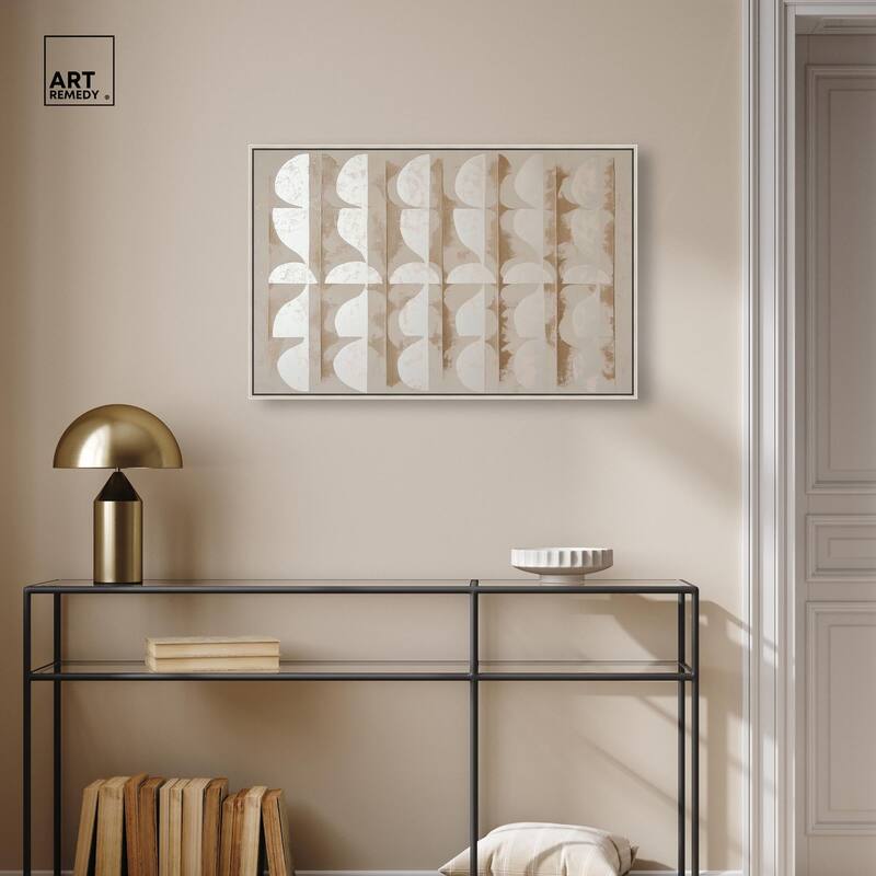 Columnar Shapes I Canvas by Art Remedy