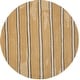 preview thumbnail 34 of 47, Martha Stewart by SAFAVIEH Chalk Stripe Wool/ Viscose Rug 6' Round - Toffee Gold - Round