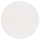 preview thumbnail 11 of 15, SAFAVIEH Camden Jiske Rustic Rug 5'3" Round - Ivory - Round