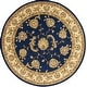 preview thumbnail 43 of 87, Nourison Hand-tufted Area Rug 4' Round - Navy - Round