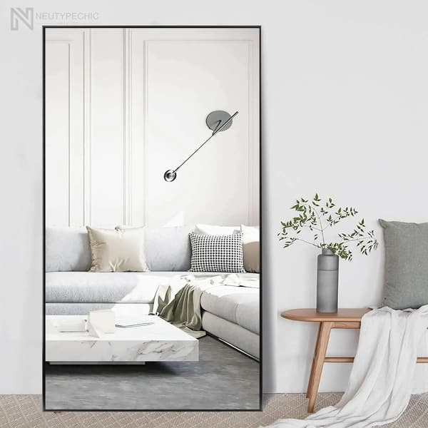 Huge Modern Framed Full Length Floor Mirror - On Sale - Bed Bath & Beyond -  32873292