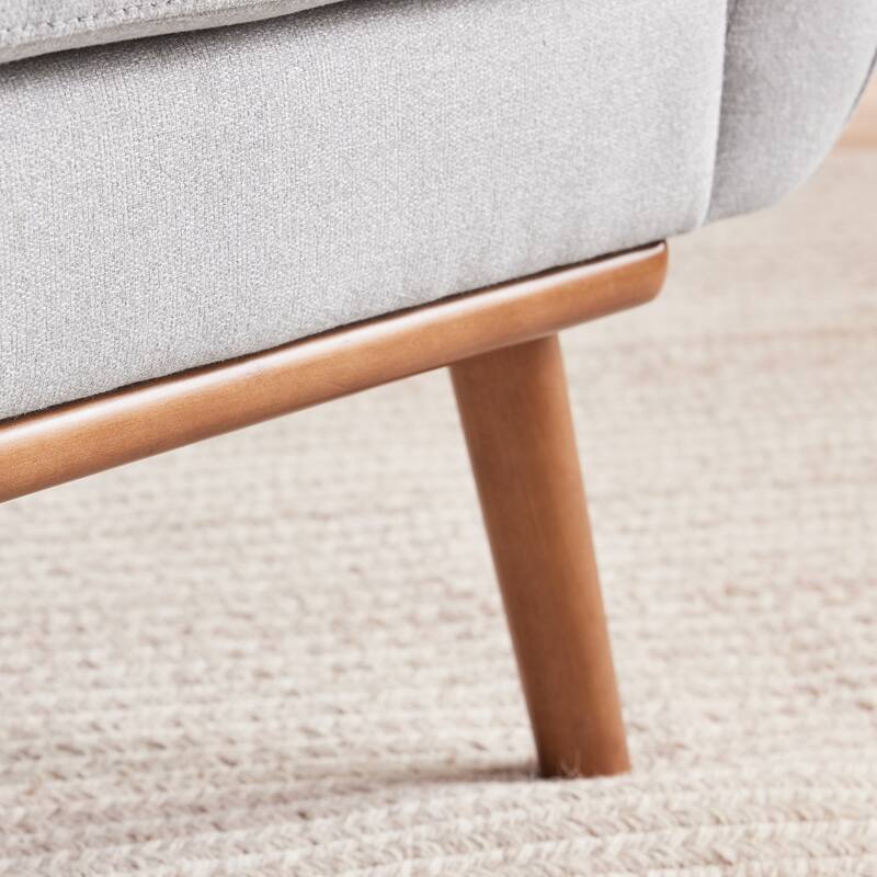 Tufted-Fabric-Upholstered-Accent Chair