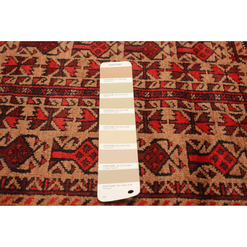 Teimani Tan Rug 3'2" x 4'9" - 3'2 x 4'9
