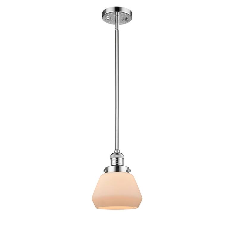 Innovations Lighting Fulton Single Light 7" Wide Mini Pendant with