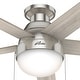 preview thumbnail 33 of 39, Hunter 46" Anslee Low Profile Ceiling Fan with LED Light Kit and Pull Chain