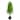 3-ft Artificial Real Touch Down Swept Norfolk Pine Tree - Green