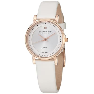 Stuhrling Women's Classic Silver Dial Watch - 734LS2.SET.01 - 6 (36)