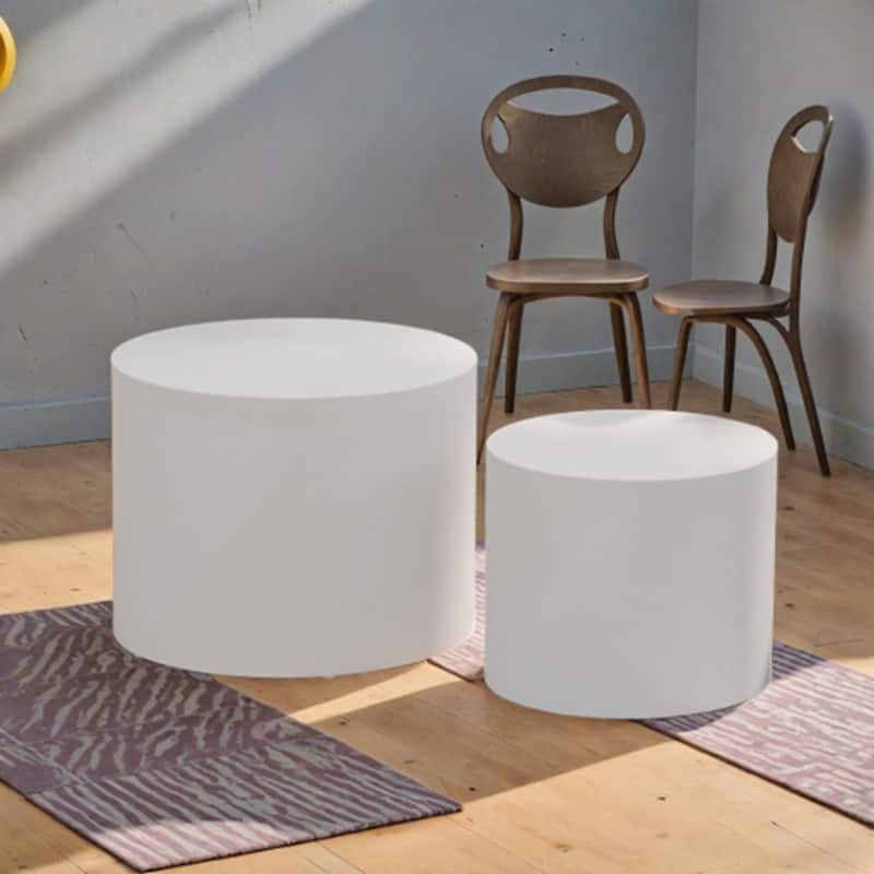 MDF Veneer Nesting Table Set of 2
