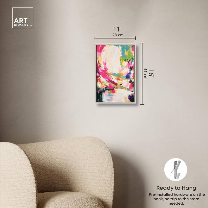 Deep Bloom II Canvas by Art Remedy