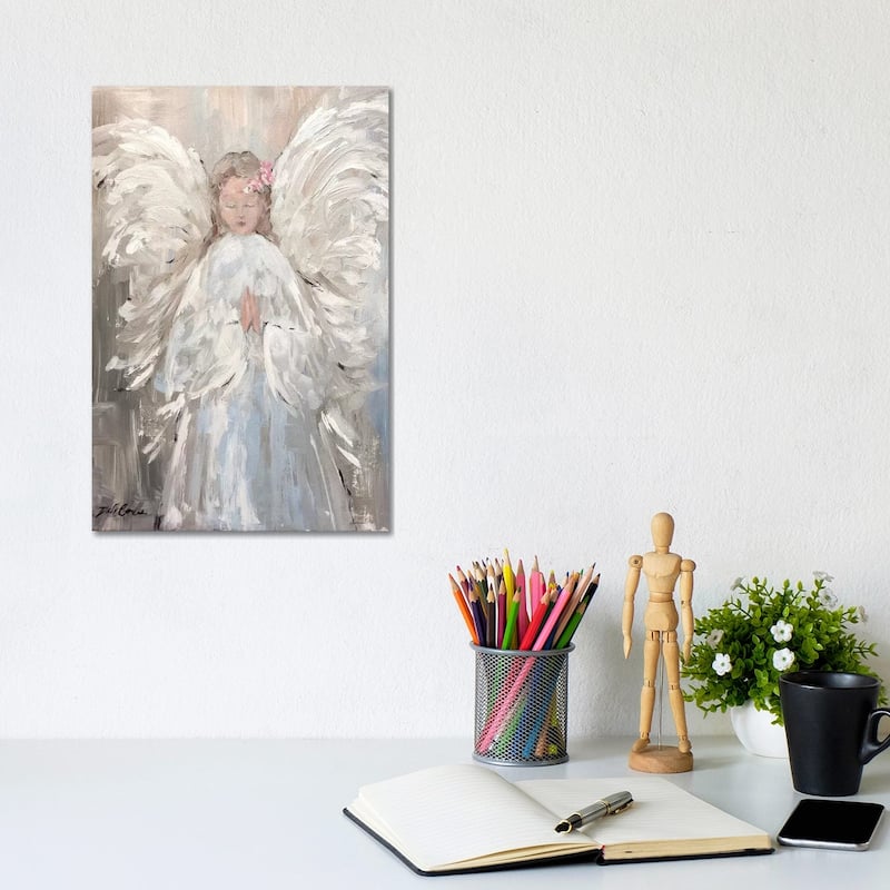 iCanvas "My Angel" by Debi Coules Canvas Print - 12x8x0.75