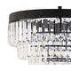 preview thumbnail 25 of 48, Gaines Crystal LED Chandelier, Polished Nickel/Clear by JONATHAN Y