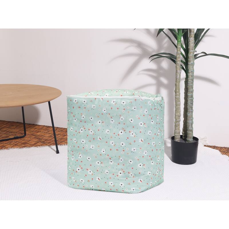 1 Pack Clothes Storage, Storage Bags, Moving Bags for Organizing Clothes, Closet Organizers and Storage with Handles Green