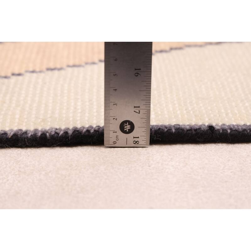 ECARPETGALLERY Hand-knotted Pak Finest Marrakesh Light Grey Wool Rug - 8'1 x 9'10